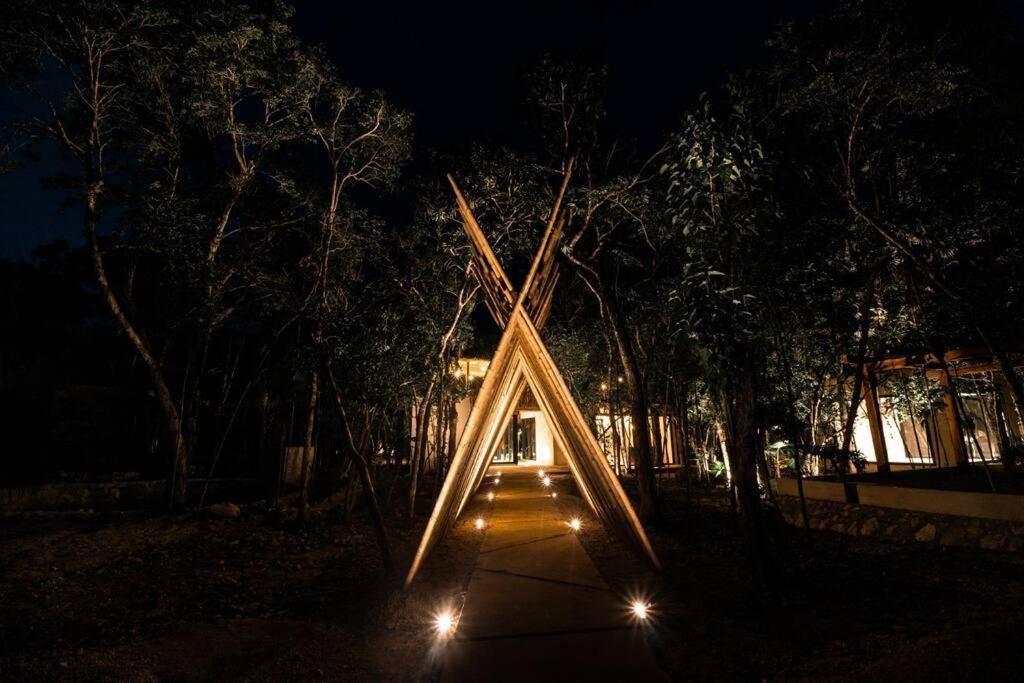 Villa Xuncari In The Heart Of The Jungle Тулум Экстерьер фото