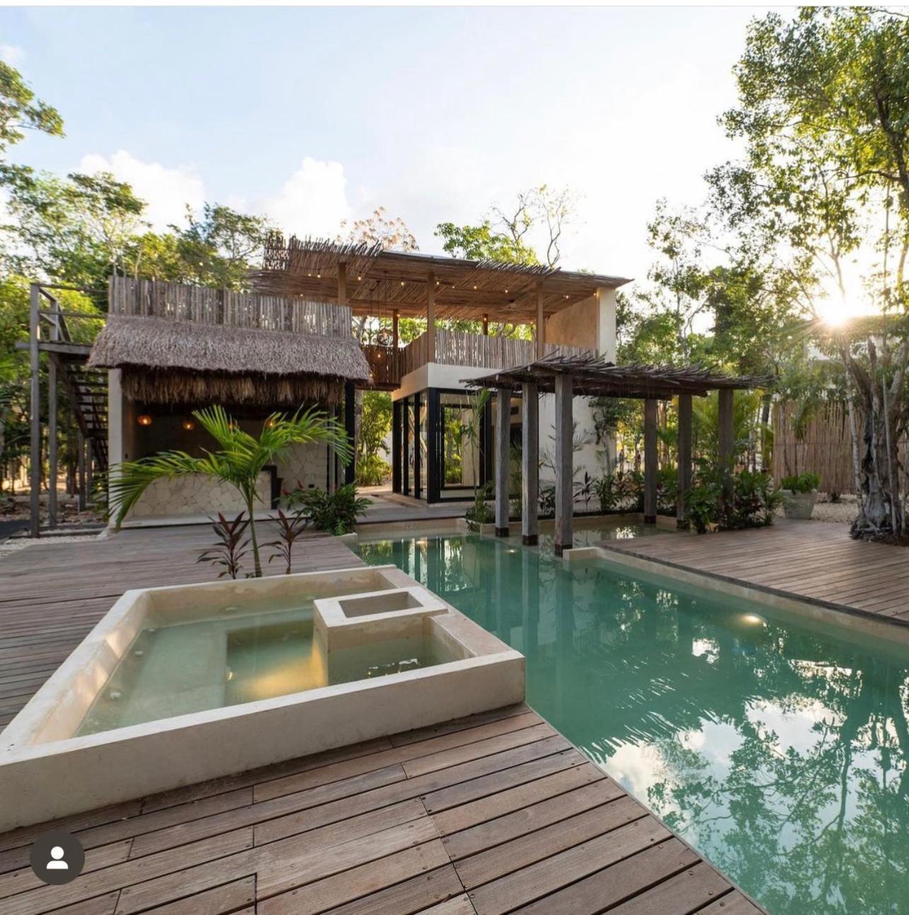 Villa Xuncari In The Heart Of The Jungle Тулум Экстерьер фото
